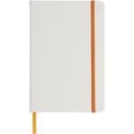 MP2645840 libreta a5 blanca con cinta de color blanco plastico de poliuretano 2