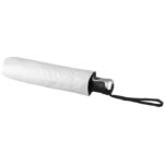 MP2651450 paraguas plegable apertura y cierre automatico de 215 blanco poliester 2