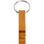 MP2657410 llavero abrebotellas y abrelatas naranja aluminio 2