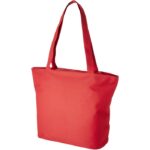 MP2658680 bolsa tote de playa con cremallera rojo 600d poliester 1