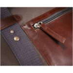 MP2664720 bolsa de viaje retro 37l marron claro lona 380 gm2 4