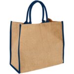 MP2665670 bolsa tote de yute con bordes contrastados natural yute 1