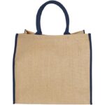 MP2665670 bolsa tote de yute con bordes contrastados natural yute 3