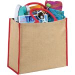 MP2665680 bolsa tote de yute con bordes contrastados natural yute 4
