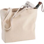 MP2667600 bolsa tote de algodon 320 gm con cremallera natural algodon 320 gm2 3