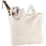 MP2667600 bolsa tote de algodon 320 gm con cremallera natural algodon 320 gm2 4