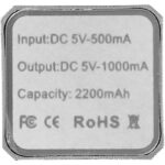 MP2669250 bateria externa de 2200 mah gris aluminio 2