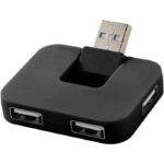 MP2670720 hub usb de 4 puertos negro plastico hips 1