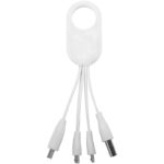 MP2675470 cable de carga 4 en 1 tipo c blanco plastico abs 2