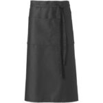 MP2679030 Hupa - Delantal Camarero de 240g/m² Negro Intenso