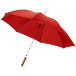 MP2680000 paraguas automatico con puo de madera de 23 rojo poliester 1