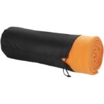 MP2680910 manta polar con bolsa naranja 100 tejido polar 200 gm2 1
