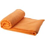 MP2680910 manta polar con bolsa naranja 100 tejido polar 200 gm2 3