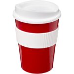 MP2682600 americano vaso de 300 ml con agarradera rojo plastico pp plastico de silicona plastico pe 1