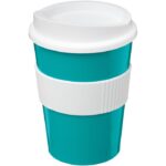 MP2682620 americano vaso de 300 ml con agarradera azul plastico pp plastico de silicona plastico pe 1