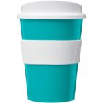 MP2682620 americano vaso de 300 ml con agarradera azul plastico pp plastico de silicona plastico pe 2