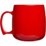 MP2683230 taza de plastico clasica de 300 ml rojo plastico san 3