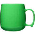 MP2683250 taza de plastico clasica de 300 ml verde plastico san 2