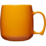 MP2683280 taza de plastico clasica de 300 ml naranja plastico san 2
