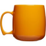 MP2683280 taza de plastico clasica de 300 ml naranja plastico san 3