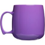 MP2683300 taza de plastico clasica de 300 ml purpura plastico san 3