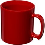 MP2683510 taza de plastico estandar de 300 ml rojo plastico san 1