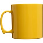 MP2683550 taza de plastico estandar de 300 ml amarillo plastico san 3