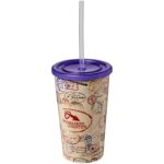 MP2683700 brite americano vaso de pared doble de 350 ml purpura plastico pp plastico pe 1