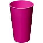 MP2683900 vaso de plastico de 375 ml arena rosa plastico pp 1