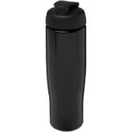 MP2684210 bidon deportivo con tapa flip de 700 ml h2o active negro plastico pet plastico pp 1