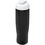 MP2684220 bidon deportivo con tapa flip de 700 ml h2o active negro plastico pet plastico pp 1