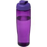 MP2684330 bidon deportivo con tapa flip de 700 ml h2o active purpura plastico pet plastico pp 1