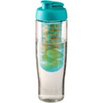 MP2684380 h2o active tempo bidon deportivo e infusor con tapa flip de 700 ml blanco plastico pet pla 1