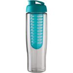 MP2684380 h2o active tempo bidon deportivo e infusor con tapa flip de 700 ml blanco plastico pet pla 2