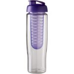 MP2684410 h2o active tempo bidon deportivo e infusor con tapa flip de 700 ml blanco plastico pet pla 2
