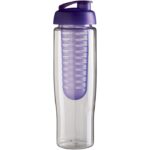 MP2684410 h2o active tempo bidon deportivo e infusor con tapa flip de 700 ml blanco plastico pet pla 3