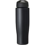 MP2684750 bidon deportivo con tapa con boquilla de 700 ml h2o active negro plastico pet 72 plastico 2