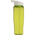 MP2684860 bidon deportivo con tapa con boquilla de 700 ml h2o active verde plastico pet 72 plastico 3