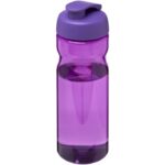 MP2685120 bidon deportivo con tapa flip de 650 ml h2o active purpura plastico pet plastico pp 1