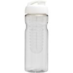 MP2685130 h2o active base bidon deportivo e infusor con tapa flip de 650 ml blanco plastico pet pla 3