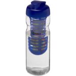 MP2685140 h2o active base bidon deportivo e infusor con tapa flip de 650 ml blanco plastico pet pla 1