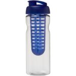 MP2685140 h2o active base bidon deportivo e infusor con tapa flip de 650 ml blanco plastico pet pla 2
