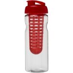 MP2685150 h2o active base bidon deportivo e infusor con tapa flip de 650 ml blanco plastico pet pla 2