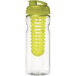 MP2685160 h2o active base bidon deportivo e infusor con tapa flip de 650 ml blanco plastico pet pla 2