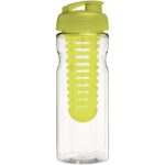 MP2685160 h2o active base bidon deportivo e infusor con tapa flip de 650 ml blanco plastico pet pla 3