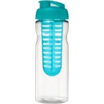 MP2685170 h2o active base bidon deportivo e infusor con tapa flip de 650 ml blanco plastico pet pla 2