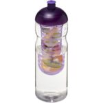 MP2685510 h2o active base bidon deportivo e infusor con tapa dome de 650 ml blanco plastico pet 90 p 1