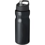 MP2685530 bidon deportivo con tapa con boquilla de 650 ml h2o active negro plastico pet 72 plastico 1