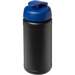 MP2687530 bidon deportivo con tapa flip de 500 ml baseline negro plastico hdpe plastico pp 1