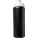 MP2688950 bidon deportivo con tapa flip de 750 ml con agarradera baseline negro plastico hdpe plasti 2